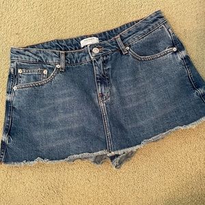 Zara Mini Denim Skort